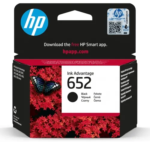 Картридж HP №652 F6V25AE черный