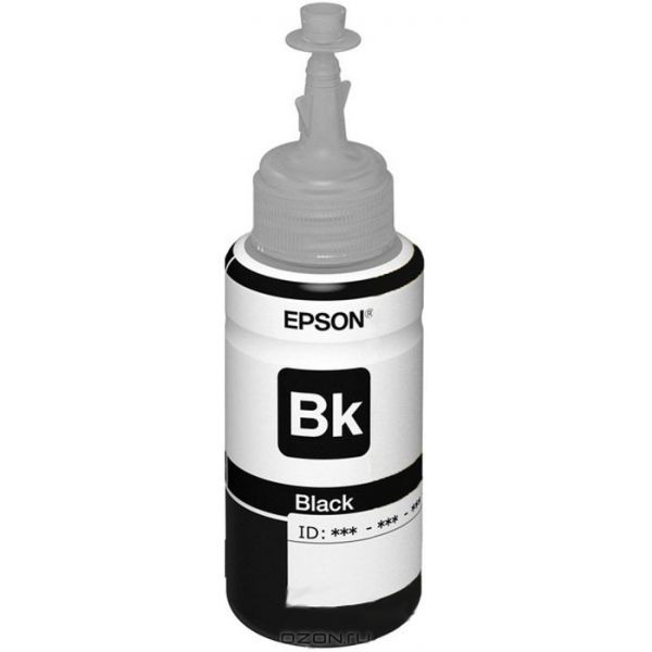 Чернила Epson C13T67314A для L800 Black 70ml