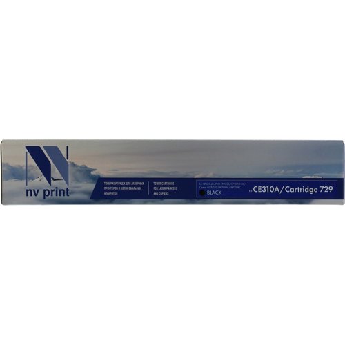 Картридж HP CE310A / Canon 729 Чёрный Bion