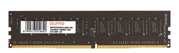 DDR4 16Gb Qumo PC4-21300 2666Mhz QUM4U-16G2666P19