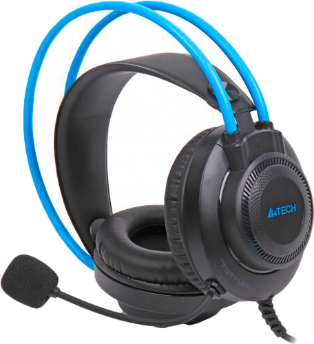 Наушники с микрофоном A4Tech FH200U Blue