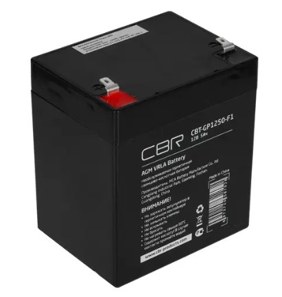 Батарея CBR VRLA CBT-GP1250-F1 12v 5A/ч