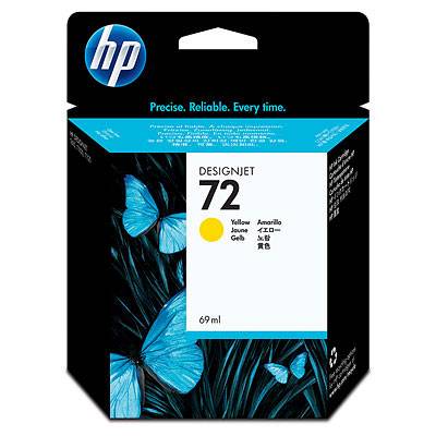 Картридж HP  №72 C9400A Yellow (69ml.)