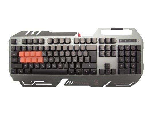 Клавиатура A4 Bloody B418 Black/Gray USB LED
