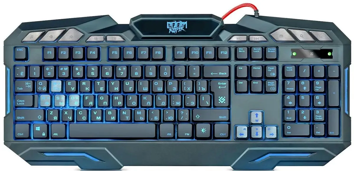Клавиатура Defender Doom Keeper GK-100DL USB