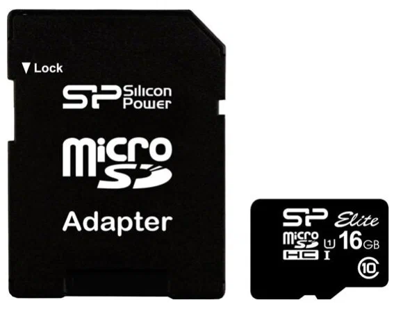 Карта памяти 128Gb SD micro Silicon Power class 10