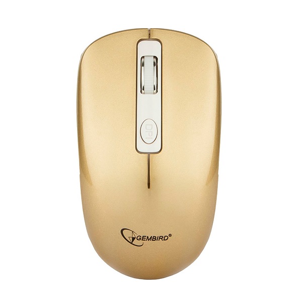 Мышь Gembird MUSW-400G Gold