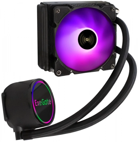 СЖО ExeGate BlackWater-120 PWM.RGB