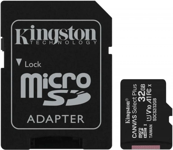 Карта памяти 32Gb SDMicro Kingston SDCS2/32GBSP