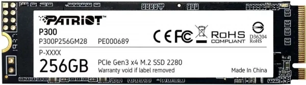 Накопитель SSD 256Gb Patriot P300 P300P256GM28