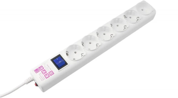 Сетевой фильтр PowerCube B SPG(5+1)-16В 5м 16А бел