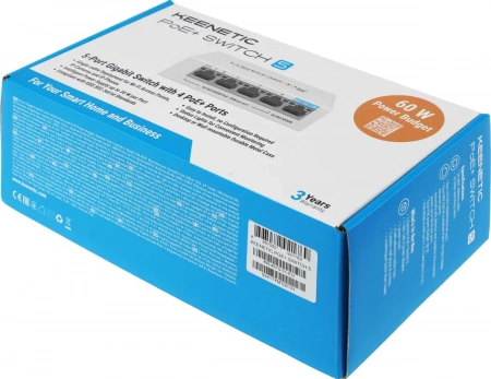 Коммутатор Keenetic POE+ SWITCH KN-4610