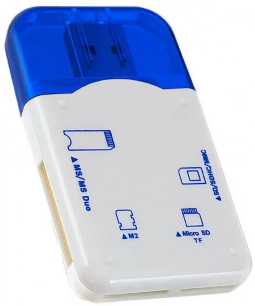 Кард-ридер Perfeo PF_4257 Blue