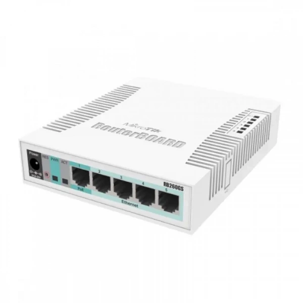 Коммутатор MikroTik RB260GS CSS106-5G-1S