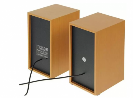 Колонки CBR CMS-635 2.0 (2x3W) brown
