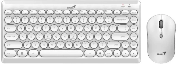 Комплект Клавиатура+мышь Genius Q8000 White