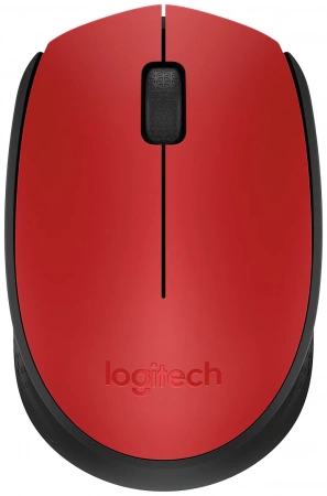 Мышь Logitech M170 оптическая USB RED