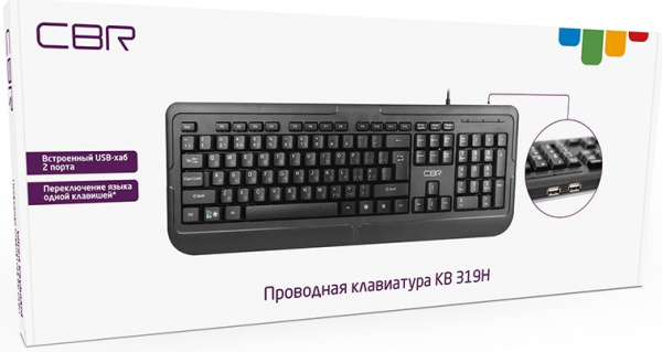 Клавиатура CBR KB-319H USB