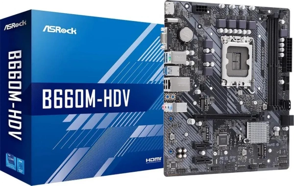 MB Asrock B660M-HDV D4 1700