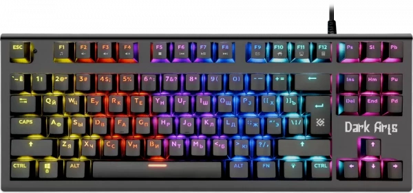 Клавиатура Defender Dark Arts GK-375 механ. LED