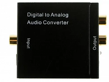 Переходник S/PDIF (Digital) ->  RCA(Analog)