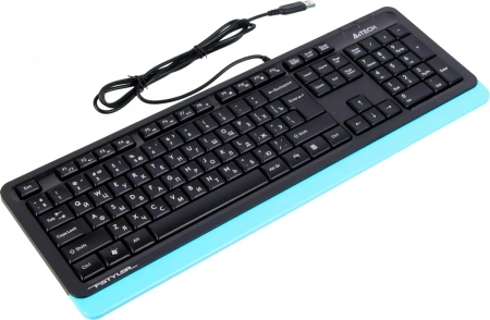 Клавиатура A4-Tech Fstyler FK10 Black/Blue USB