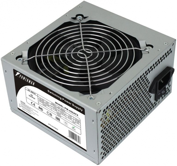 Блок питания 450W POWERMAN PM-450ATX OEM