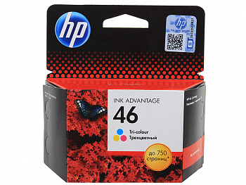 Картридж HP  №46 CZ638AE Цветной