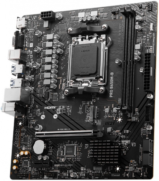 Мат.плата MSI PRO B650M-B AM5 DDR5 RTL