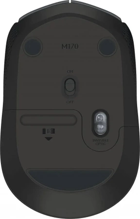 Мышь Logitech M170 Grey беспроводная