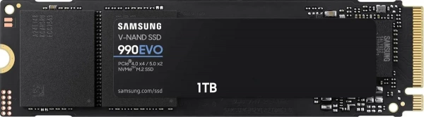 Samsung SSD 1Tb 990 EVO M.2 MZ-V9E1T0BW
