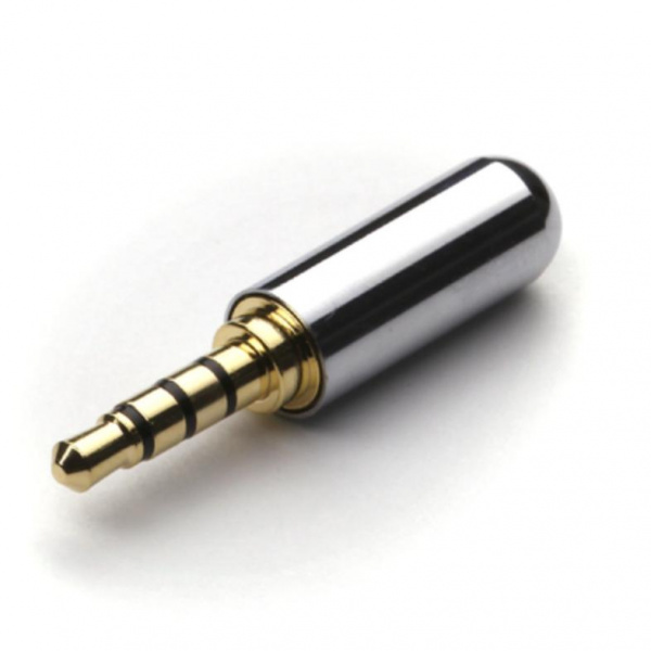 Разъем MiniJack 3.5 Onetech Silver под пайку