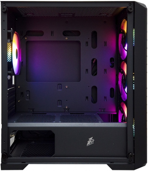Корпус 1STPLAYER Trilobite T5 Black mATX
