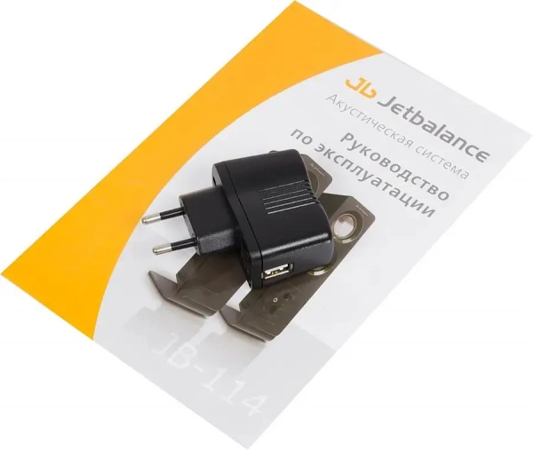 Колонки Jetbalance JB-114 2.0 black (12W)