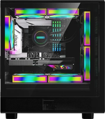 Корпус Formula Air Mech G2 mATX черный Без БП