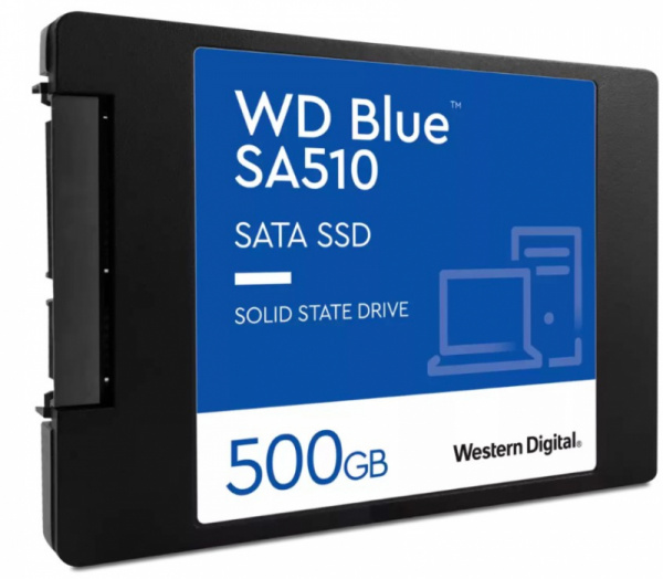 Накопитель SSD 500Gb WD Blue SA510 WDS500G3B0A