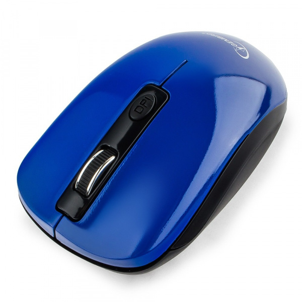 Мышь Gembird MUSW-400 BLUE Беспроводная