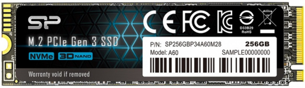 Накопитель SSD 256Gb m.2 Silicon Power P34A60