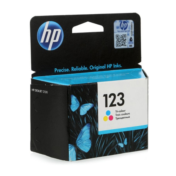 Картридж HP №123 F6V16AE цветной