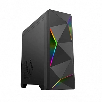 Корпус Zircon Ares mATX/без БП Black