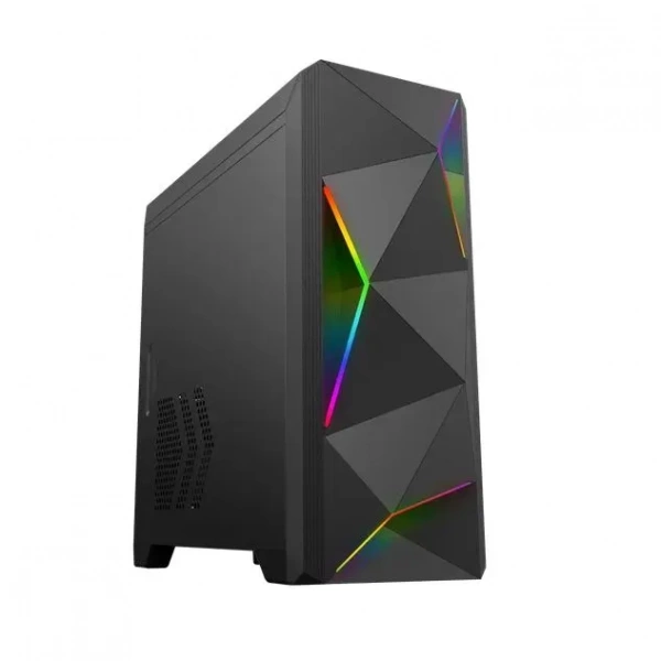 Корпус Zircon Ares mATX/без БП Black