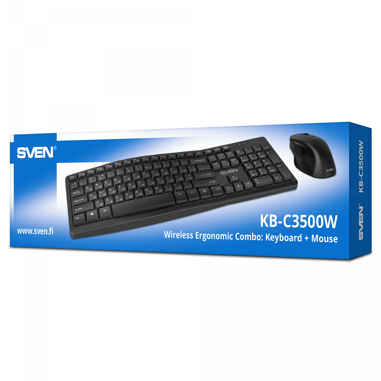 Клавиатура+мышь(беспроводной) Sven KB-C3500W