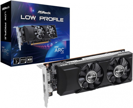 Видеокарта ASRock Intel Arc A310 Low Profile 4GB