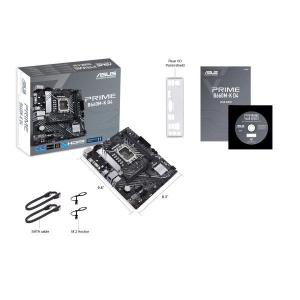 MB ASUS PRIME B660M-K D4 1700