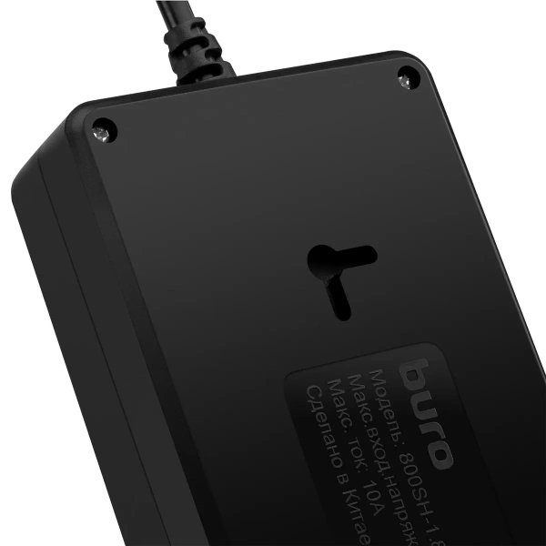 Сетевой фильтр Buro 800SH-1.8-B 1.8м