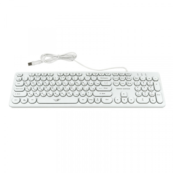 Клавиатура Dialog Gan-Kata KGK-16U White USB