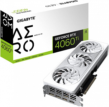 Видеокарта PCIE x16 Gigabyte RTX4060Ti OC 8GB AERO