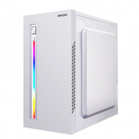 Корпус Ginzzu D380 RGB White Без БП