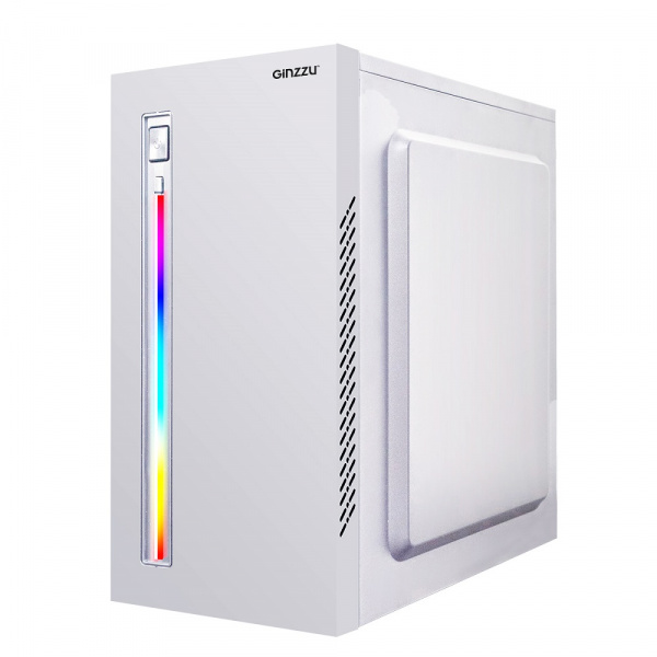 Корпус Ginzzu D380 RGB White Без БП