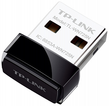 Беспроводной USB-адаптер TP-Link TL-WN725N WiFi150